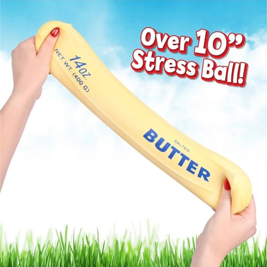 Butter Squishy 14Oz Jumbo Squishy Stick of Butter - Realistic Slow Rising Food Fidget for Stress Relief & Anxiety Relaxation 2026