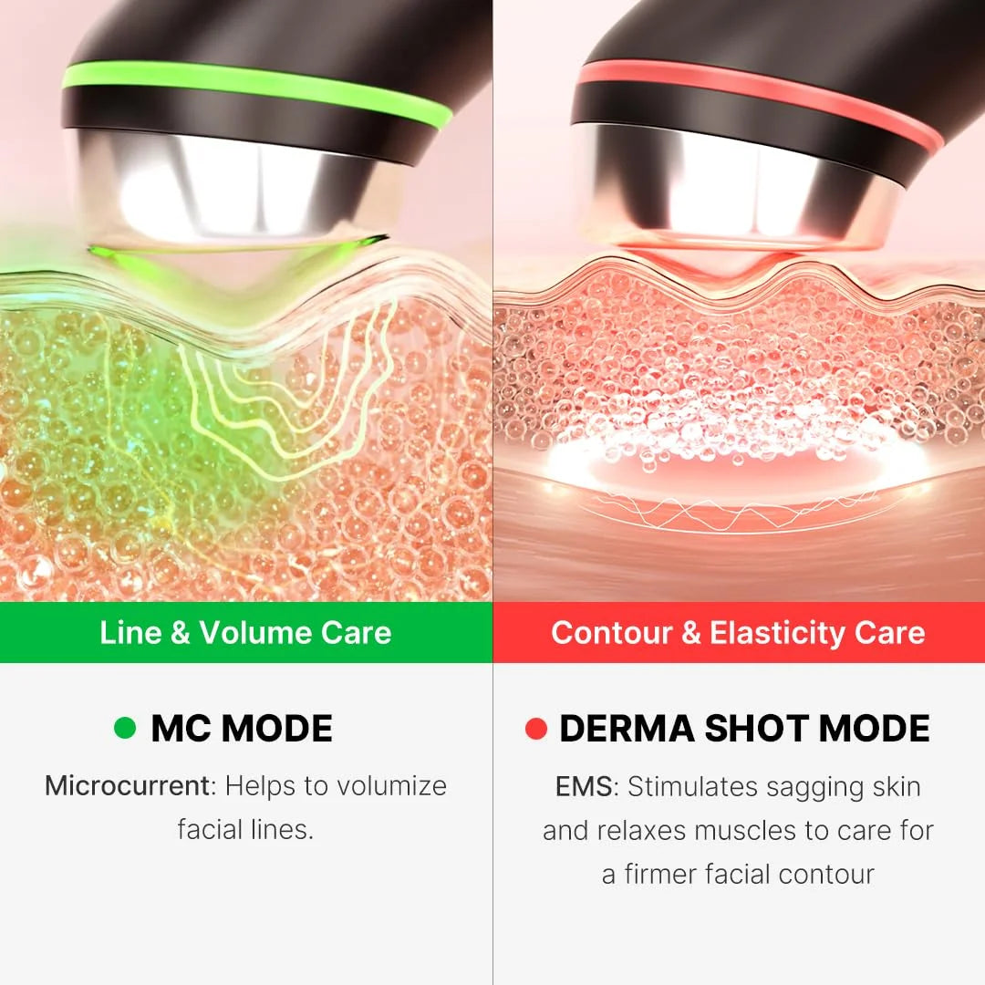 Booster Pro | 6-In-1 Real Glass Glow Beauty Massager