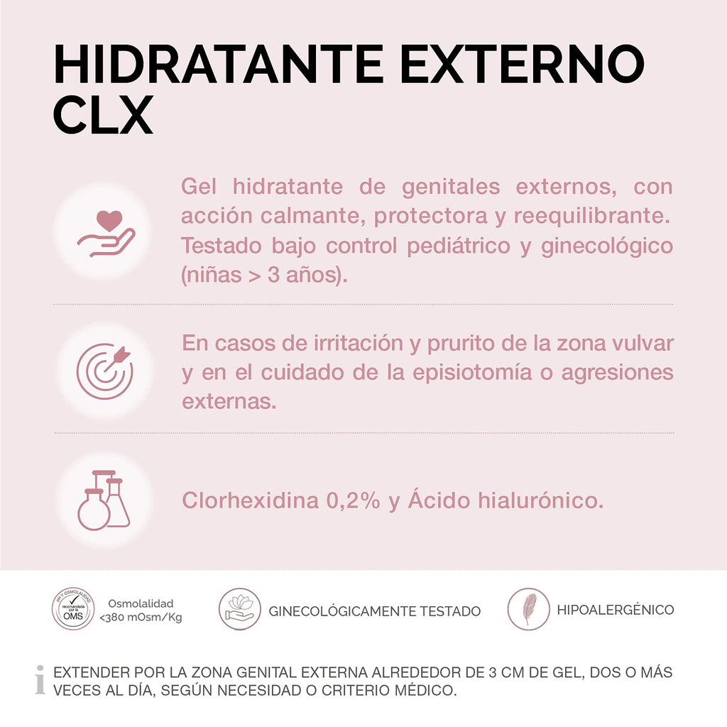 Hidratante Externo Clx Gel 30Ml