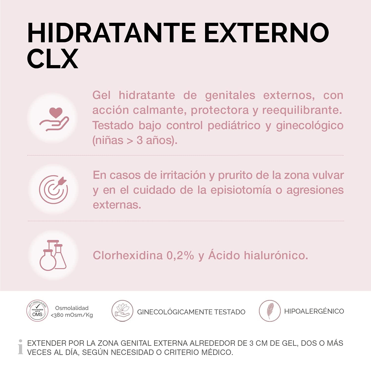 Hidratante Externo Clx Gel 30Ml
